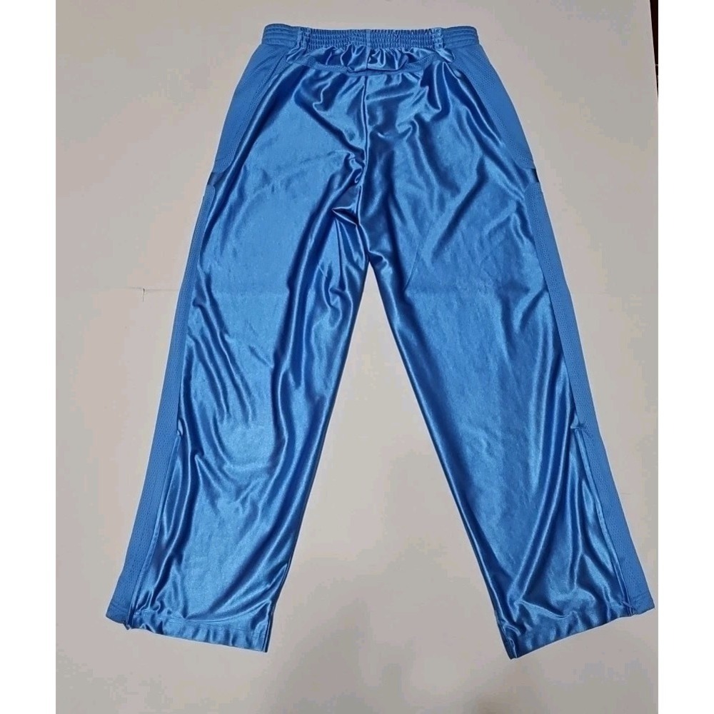 Nike Dri Fit Athletic Pants Mens XL Blue Track Training Zip Hem - Picture 8 of 8